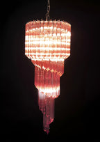 Aurora Lustre Spiral Prism Rose Superposé - Neutralighting