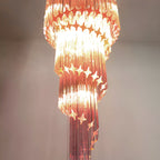 Aurora Lustre Spiral Prism Rose Superposé - Neutralighting