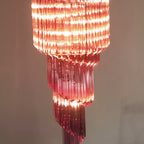 Aurora Lustre Spiral Prism Rose Superposé - Neutralighting