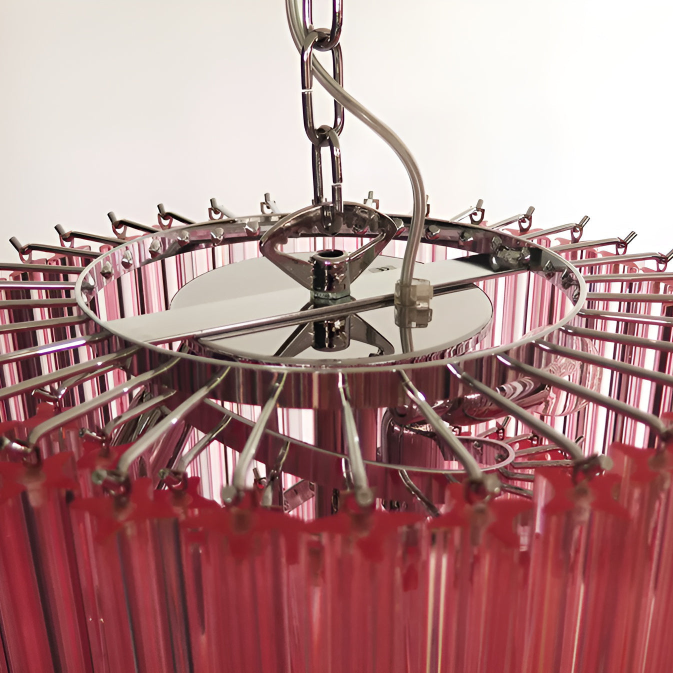 Aurora Lustre Spiral Prism Rose Superposé - Neutralighting