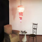Aurora Lustre Spiral Prism Rose Superposé - Neutralighting