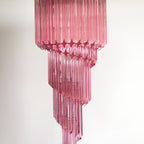 Aurora Lustre Spiral Prism Rose Superposé - Neutralighting