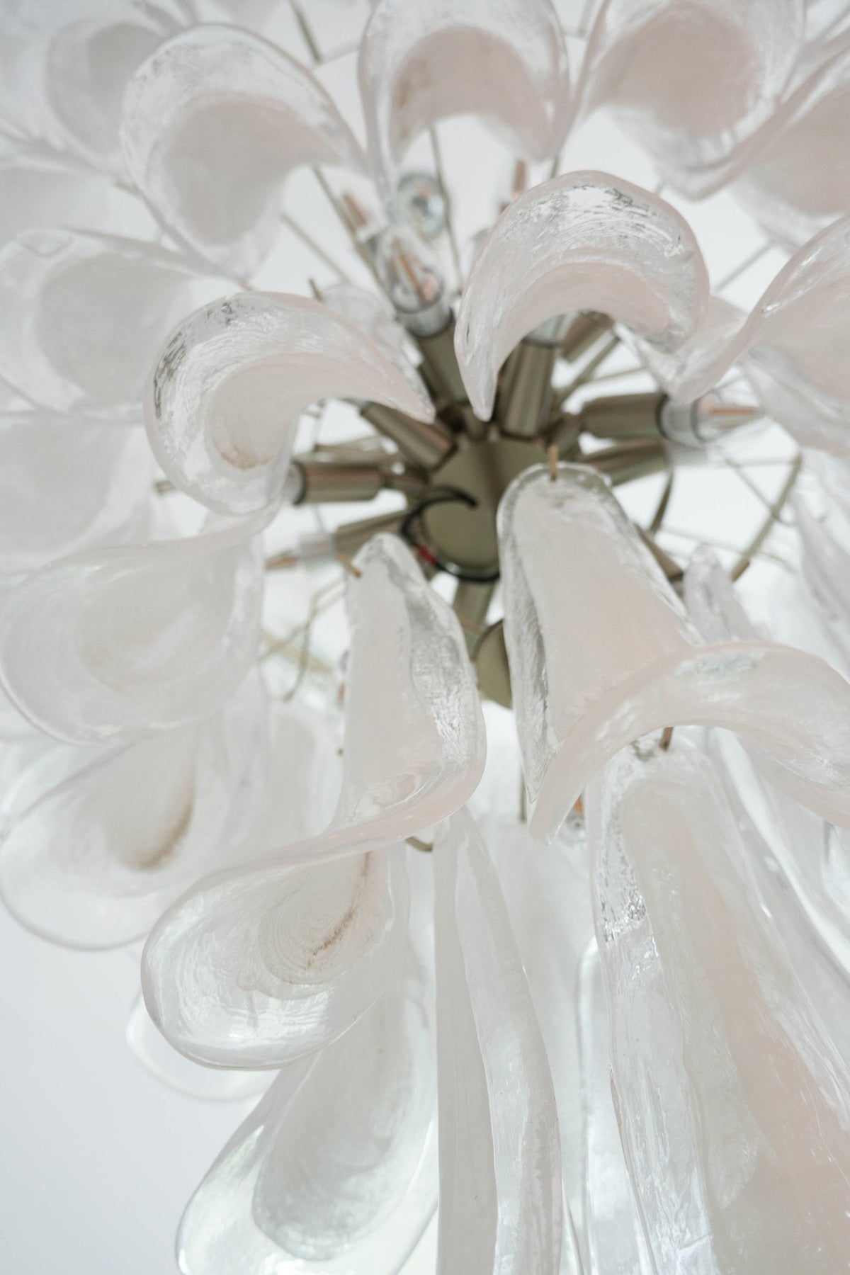 Aurora Lustre Pétales en Verre de Murano Vintage - Neutralighting
