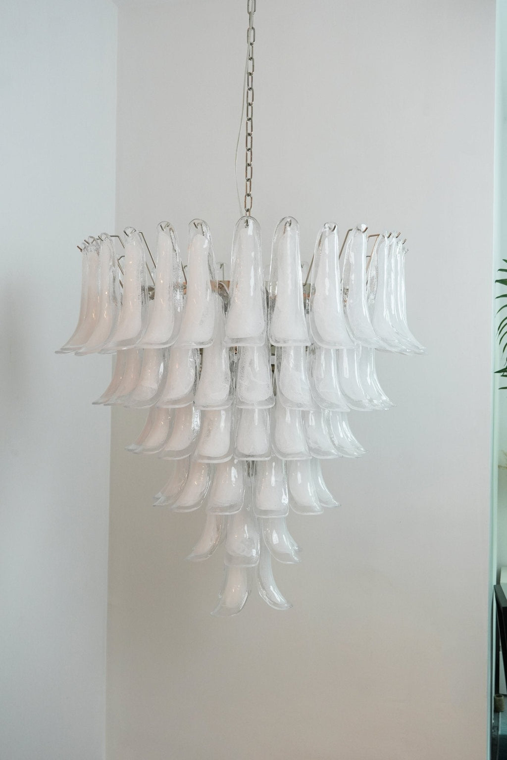 Aurora Lustre Pétales en Verre de Murano Vintage - Neutralighting
