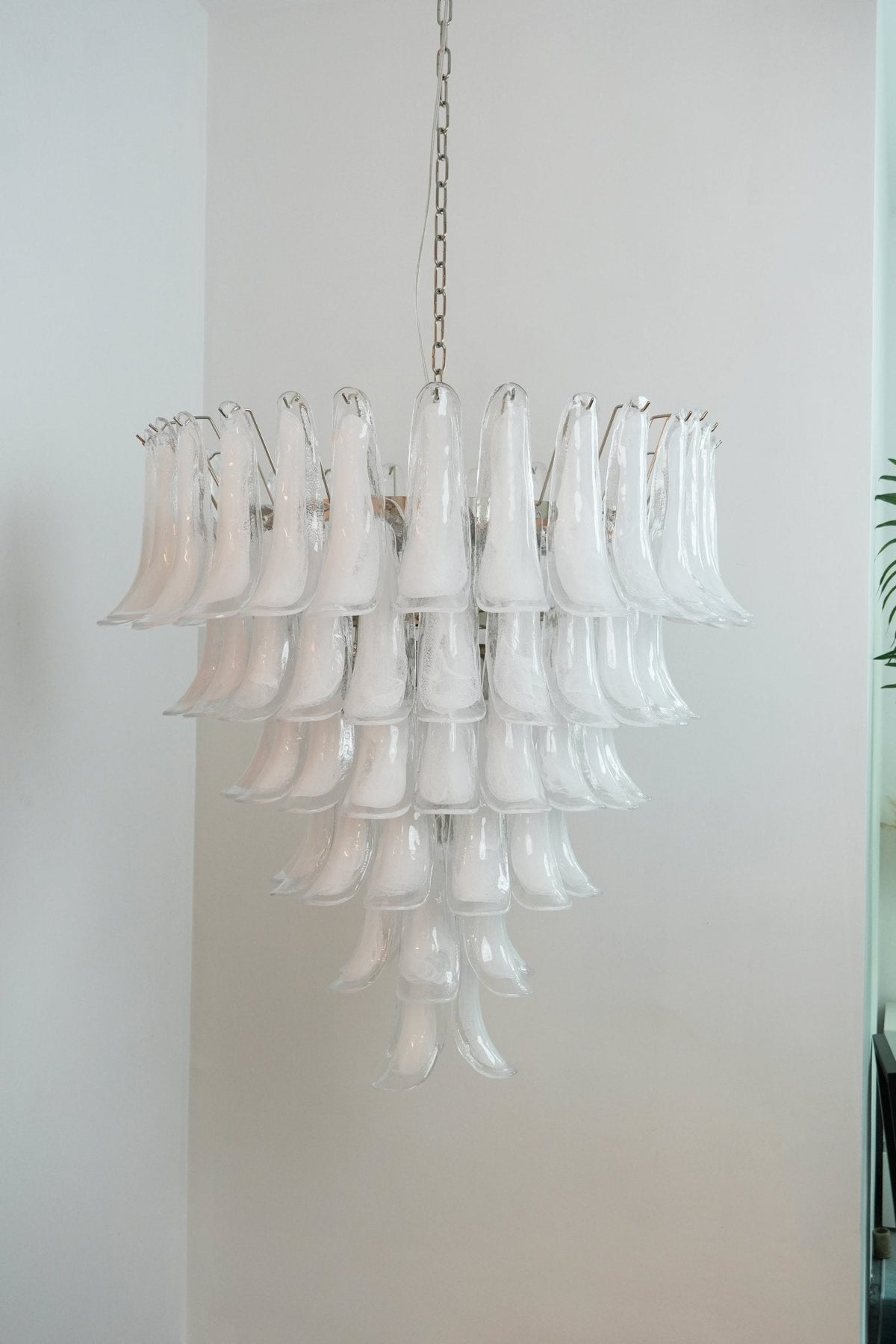 Aurora Lustre Pétales en Verre de Murano Vintage - Neutralighting
