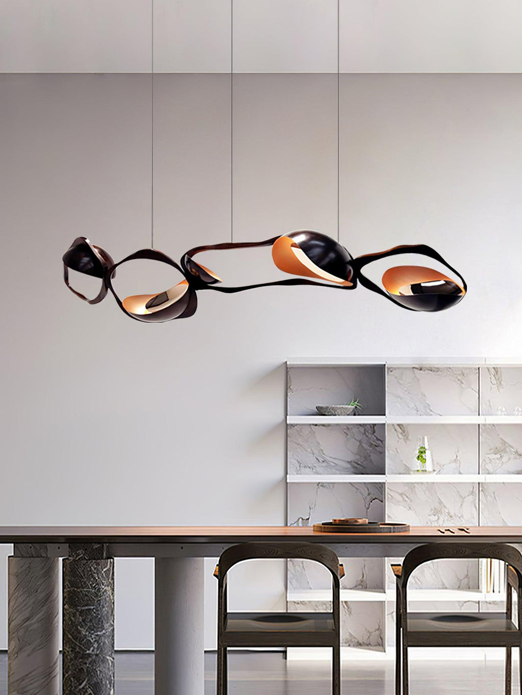 Lustra Suspension Lampe LED Artistique pour Salon - Neutralighting