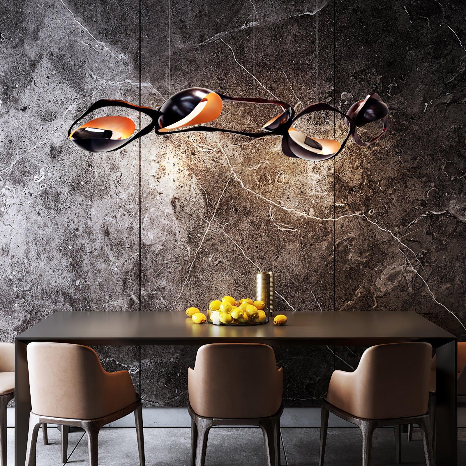 Lustra Suspension Lampe LED Artistique pour Salon - Neutralighting
