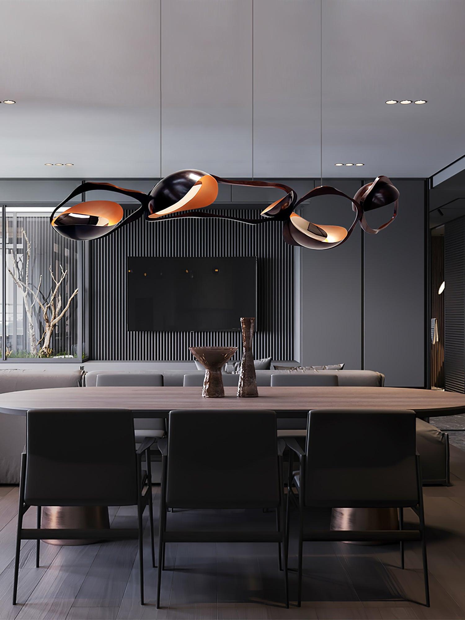 Lustra Suspension Lampe LED Artistique pour Salon - Neutralighting