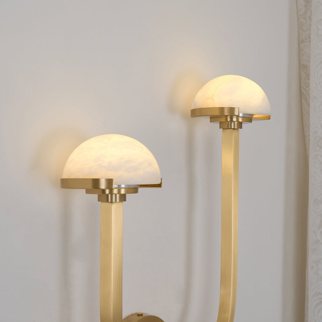 Vitalira Applique Murale Double en Albâtre - Neutralighting