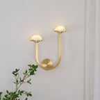 Vitalira Applique Murale Double en Albâtre - Neutralighting