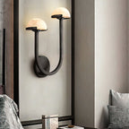Vitalira Applique Murale Double en Albâtre - Neutralighting