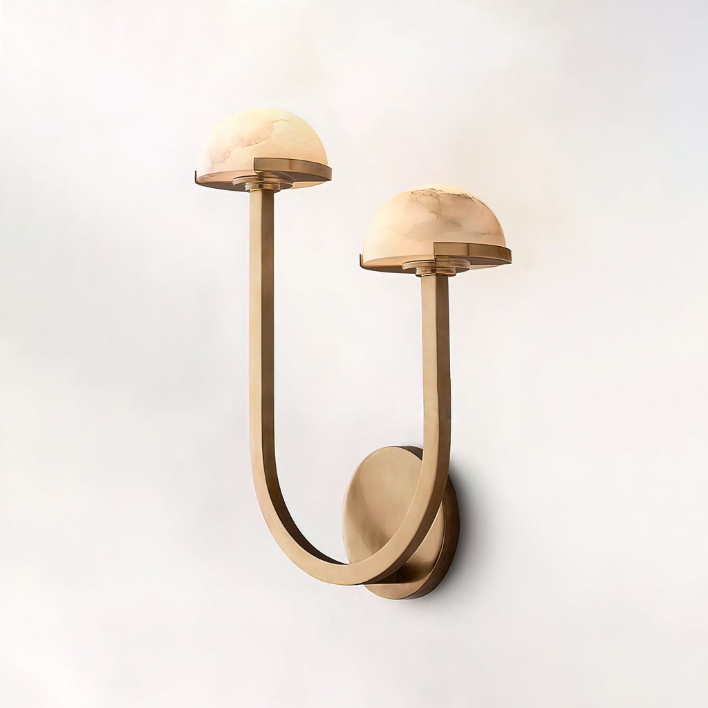 Vitalira Applique Murale Double en Albâtre - Neutralighting