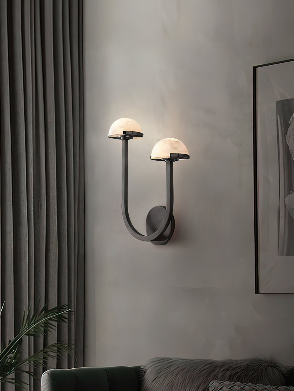 Vitalira Applique Murale Double en Albâtre - Neutralighting