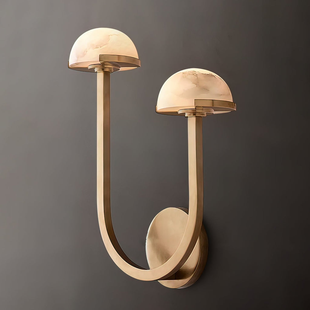 Vitalira Applique Murale Double en Albâtre - Neutralighting