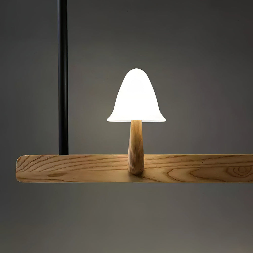 Lustra Chandelier en Bois Minimaliste Moderne - Neutralighting