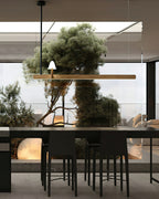 Lustra Chandelier en Bois Minimaliste Moderne - Neutralighting