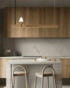 Lustra Chandelier en Bois Minimaliste Moderne - Neutralighting