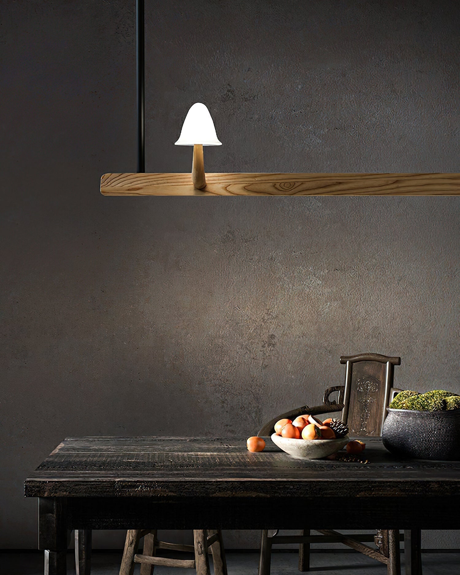 Lustra Chandelier en Bois Minimaliste Moderne - Neutralighting