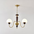 Lustra Lustre Laiton Bois Champignon Classique - Neutralighting