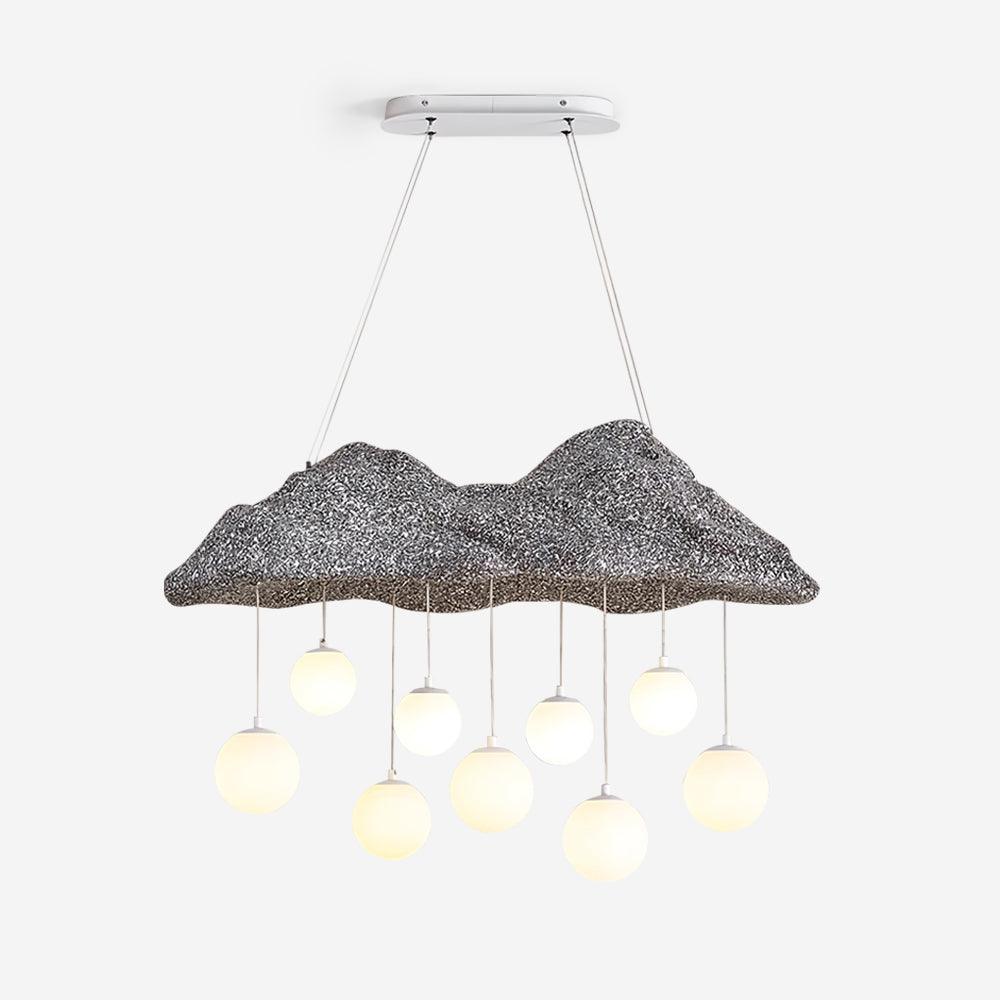 Mushroom Lustre Nuage Canopée Perforée Globes - Neutralighting