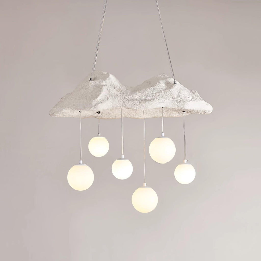 Mushroom Lustre Nuage Canopée Perforée Globes - Neutralighting
