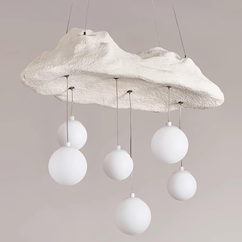 Mushroom Lustre Nuage Canopée Perforée Globes - Neutralighting