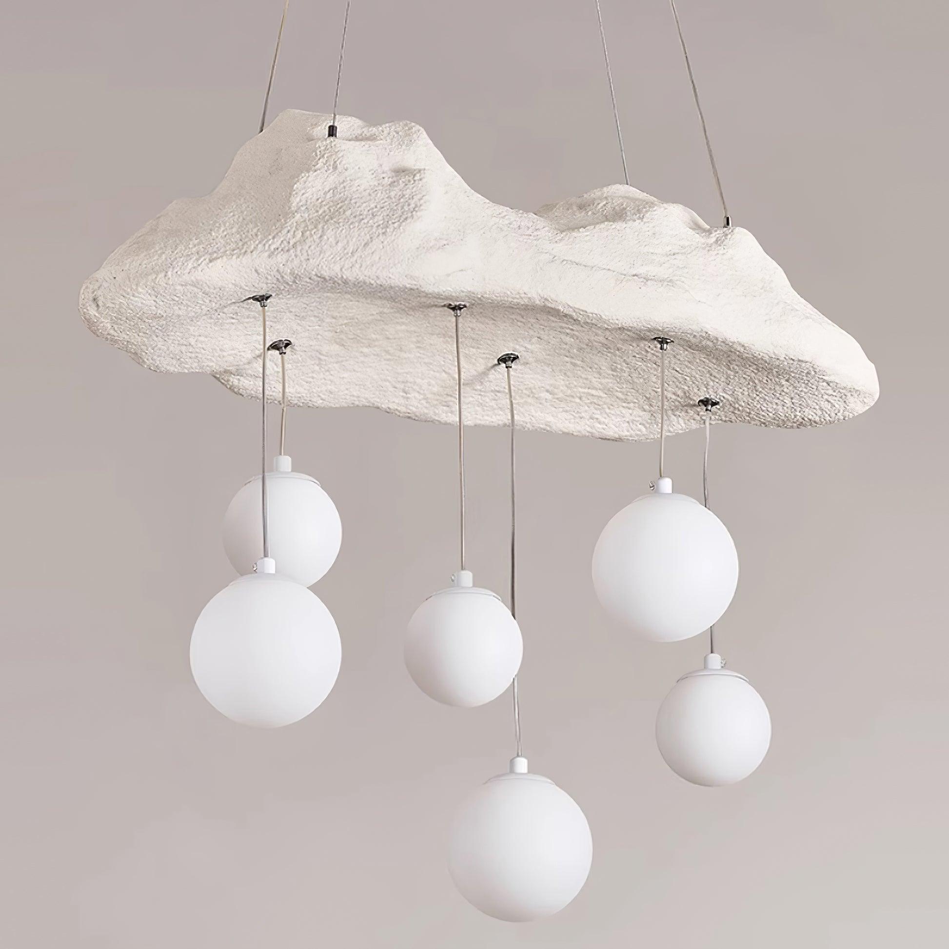 Mushroom Lustre Nuage Canopée Perforée Globes - Neutralighting