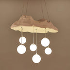 Mushroom Lustre Nuage Canopée Perforée Globes - Neutralighting