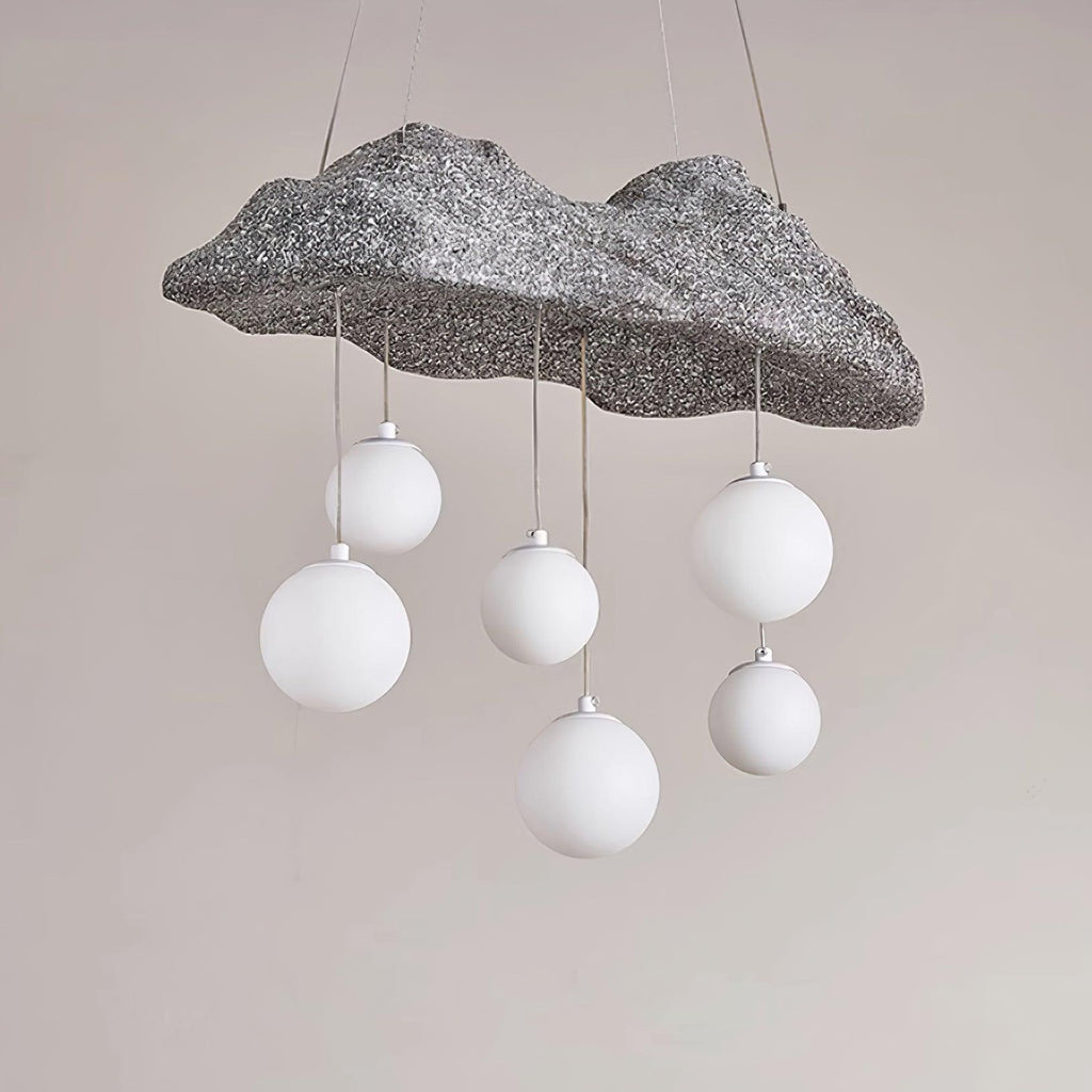 Mushroom Lustre Nuage Canopée Perforée Globes - Neutralighting