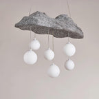 Mushroom Lustre Nuage Canopée Perforée Globes - Neutralighting