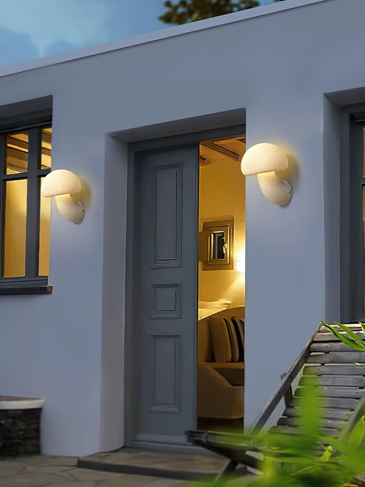 Myvarira Lampe Murale à Champignon Individuel en Résine - Neutralighting