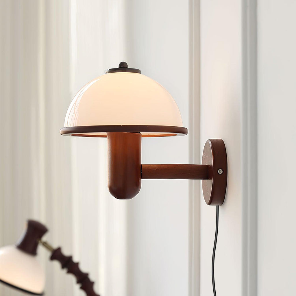 Lustra Wall Lamp Mushroom Wood - Neutralighting