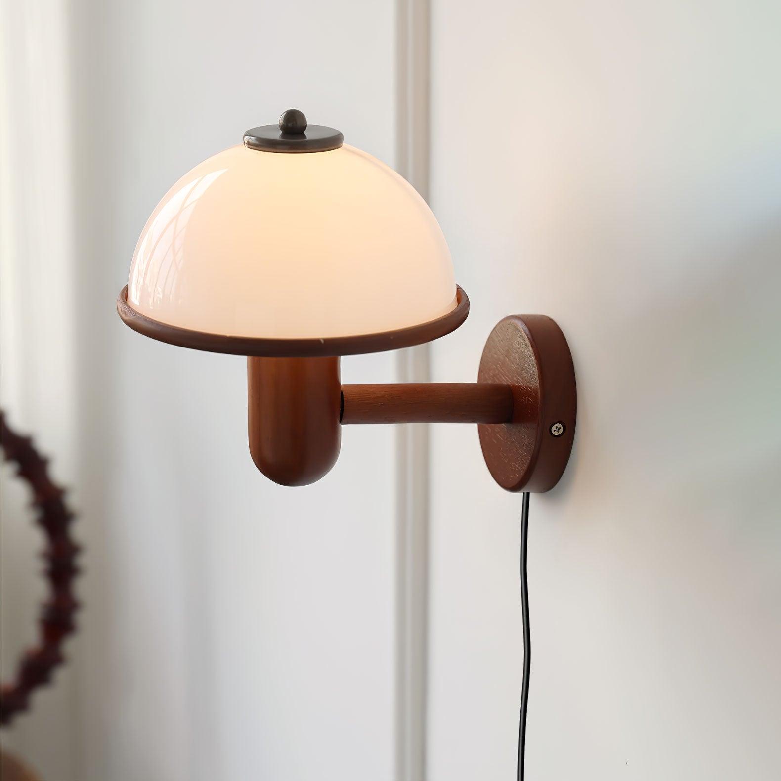 Lustra Wall Lamp Mushroom Wood - Neutralighting
