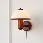 Lustra Applique Murale Champignon Bois de Chêne - Neutralighting