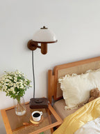 Lustra Wall Lamp Mushroom Wood - Neutralighting