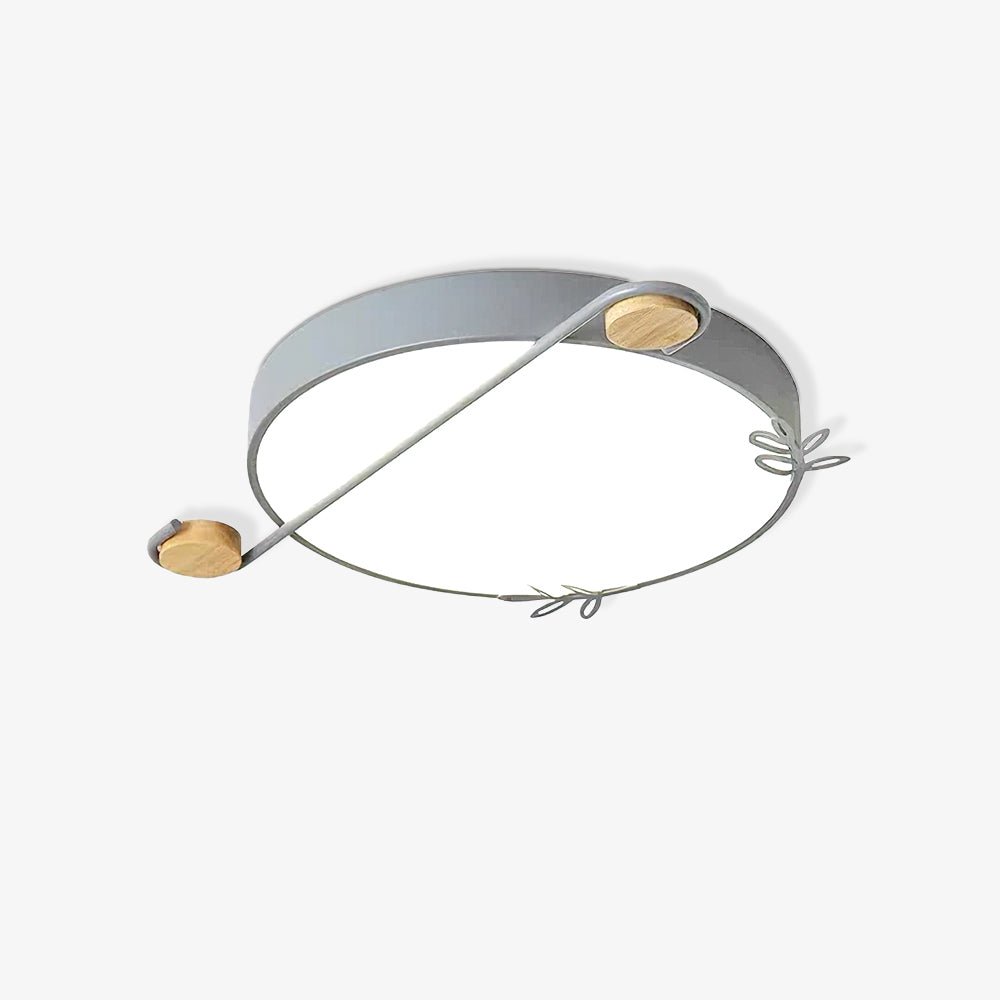 Evzorira Lampe Plafonnier Ronde Art Note Musicale - Neutralighting