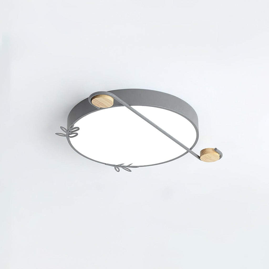 Evzorira Lampe Plafonnier Ronde Art Note Musicale - Neutralighting