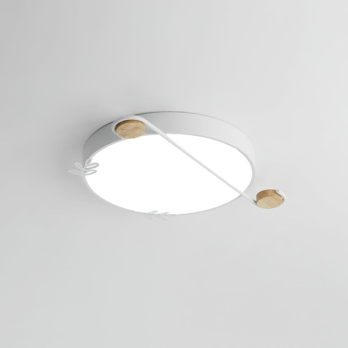 Evzorira Lampe Plafonnier Ronde Art Note Musicale - Neutralighting