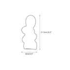 Zeloror Applique Murale en Travertin Créative et Originale - Neutralighting