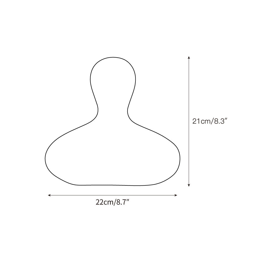 Zeloror Applique Murale en Travertin Créative et Originale - Neutralighting