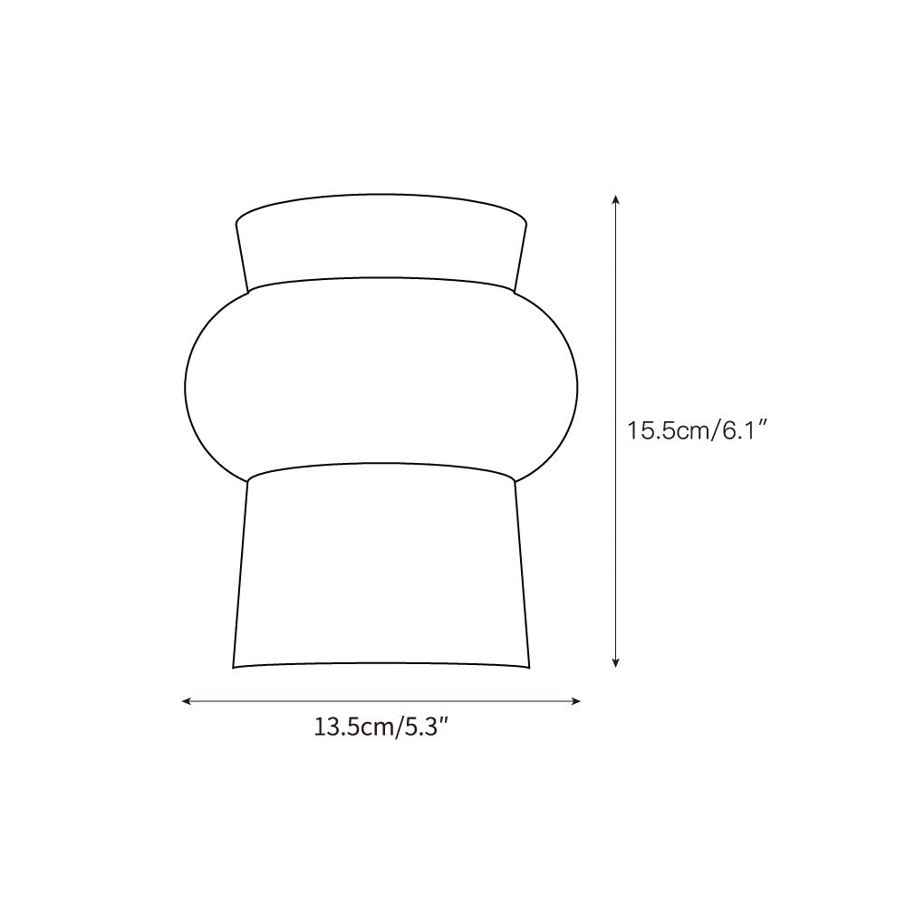 Zeloror Applique Murale en Travertin Créative et Originale - Neutralighting
