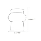 Zeloror Applique Murale en Travertin Créative et Originale - Neutralighting
