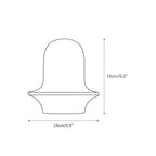 Zeloror Applique Murale en Travertin Créative et Originale - Neutralighting