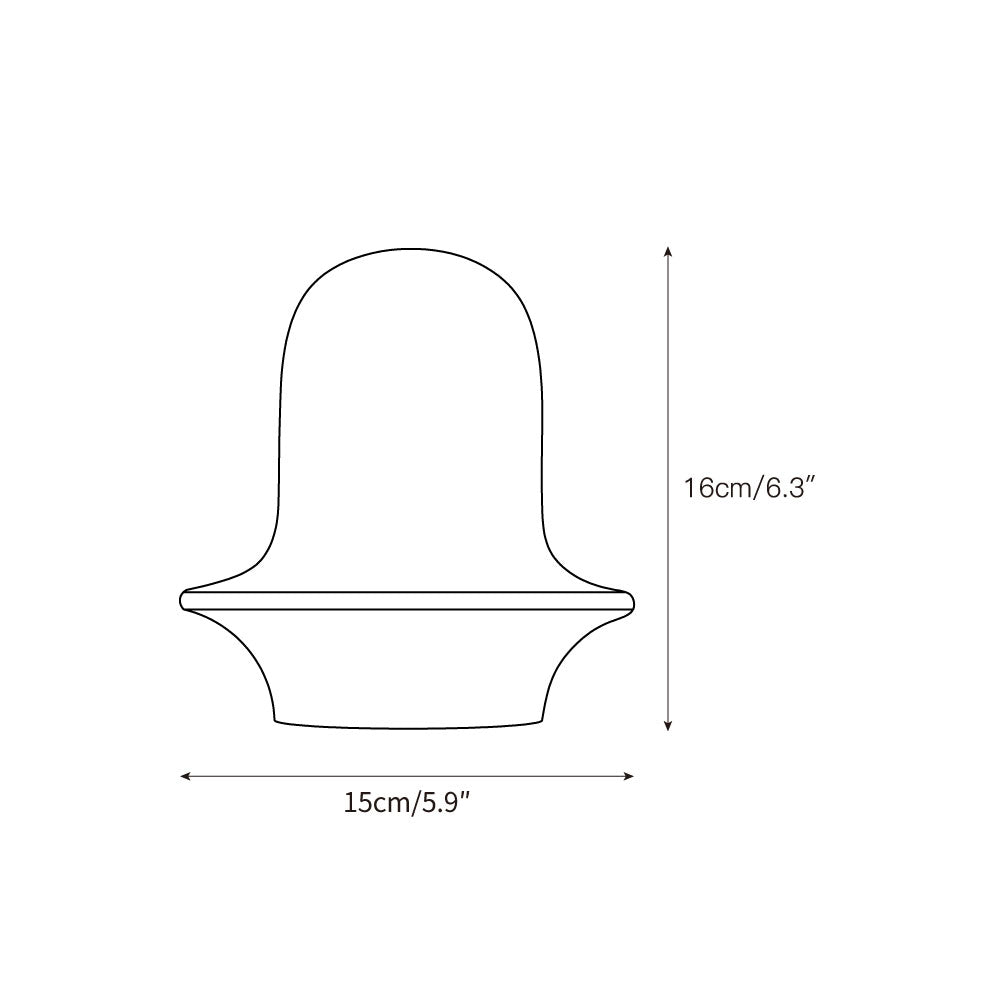 Zeloror Applique Murale en Travertin Créative et Originale - Neutralighting