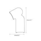 Zeloror Applique Murale en Travertin Créative et Originale - Neutralighting