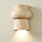 Zeloror Applique Murale en Travertin Créative et Originale - Neutralighting