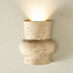 Zeloror Applique Murale en Travertin Créative et Originale - Neutralighting