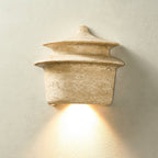 Zeloror Applique Murale en Travertin Créative et Originale - Neutralighting