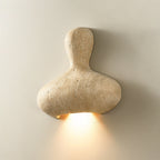 Zeloror Applique Murale en Travertin Créative et Originale - Neutralighting
