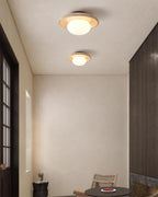 Mylie Plafonnier Minimaliste en Travertin - Neutralighting